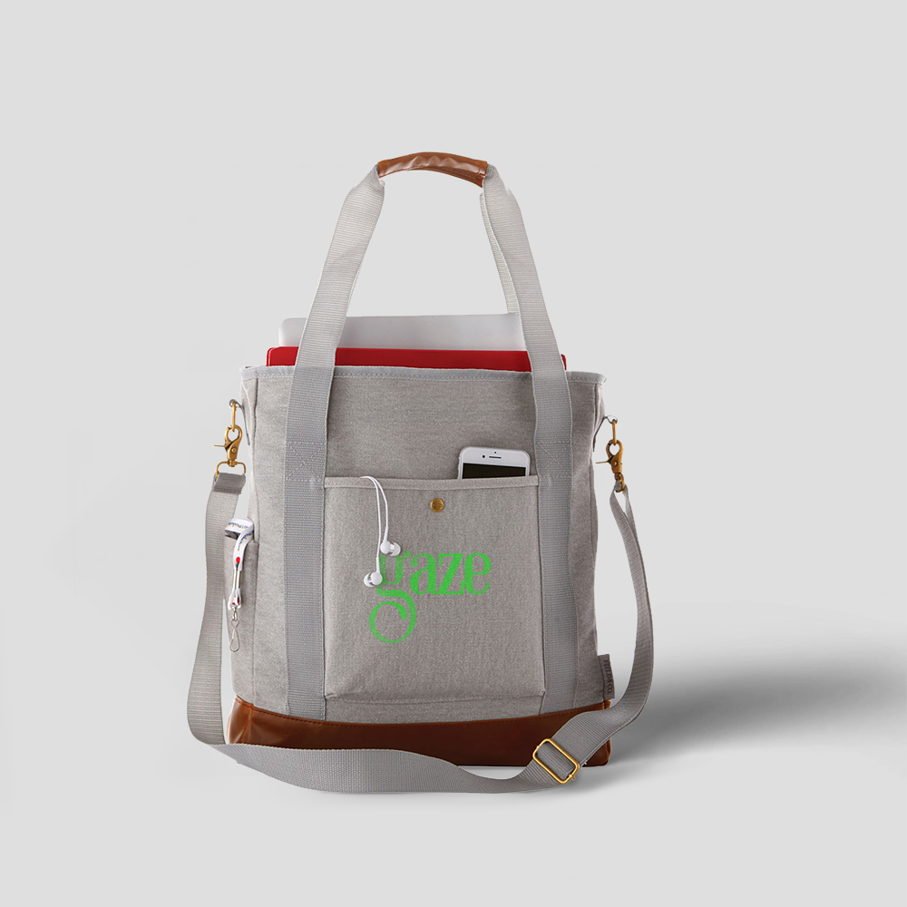 fieldco16ozcottoncanvascommutertote Setting