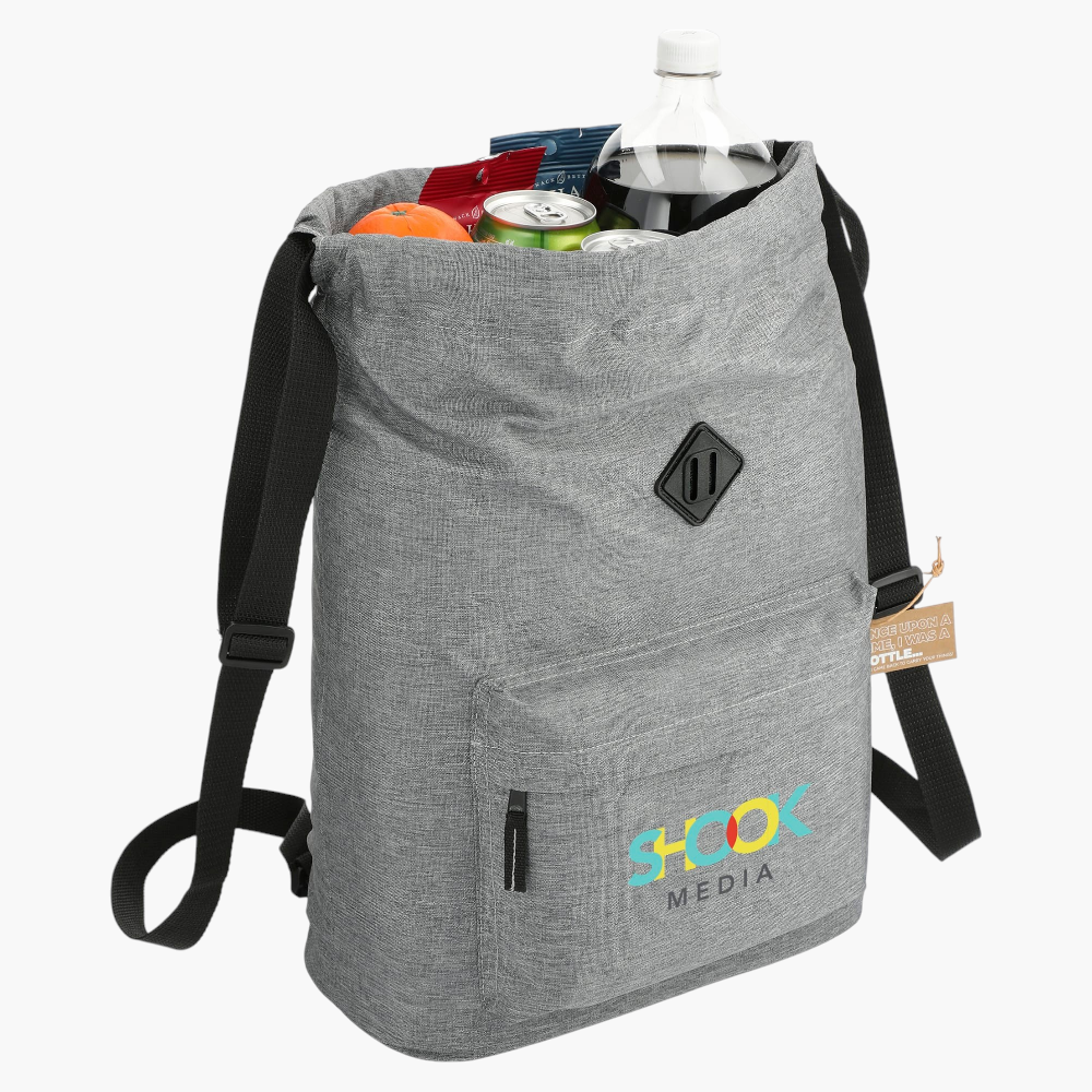 PDP - essentialsrecycledinsulateddrawstring square #F8F8F8 background