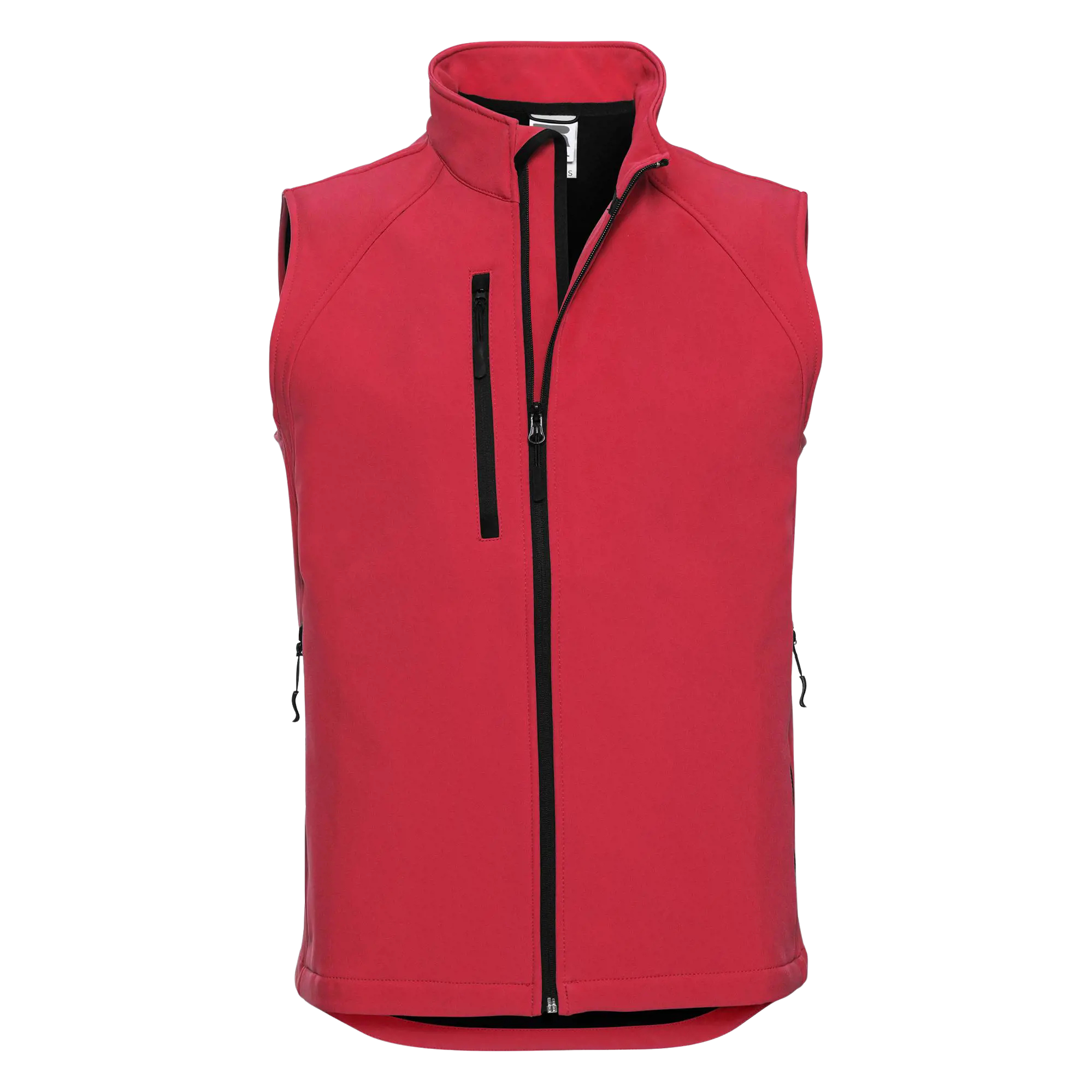 russellmensoftshellgilet red
