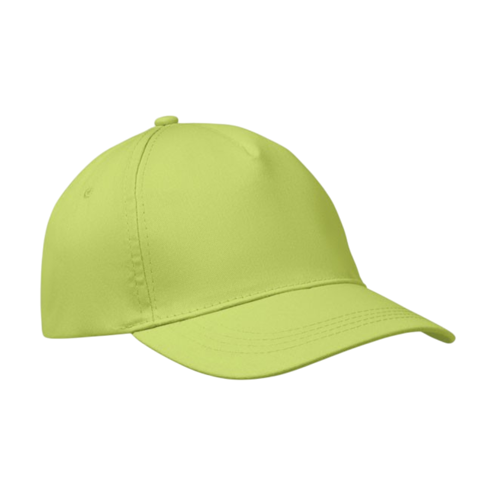 ICON - buzz5panelbaseballcap lime