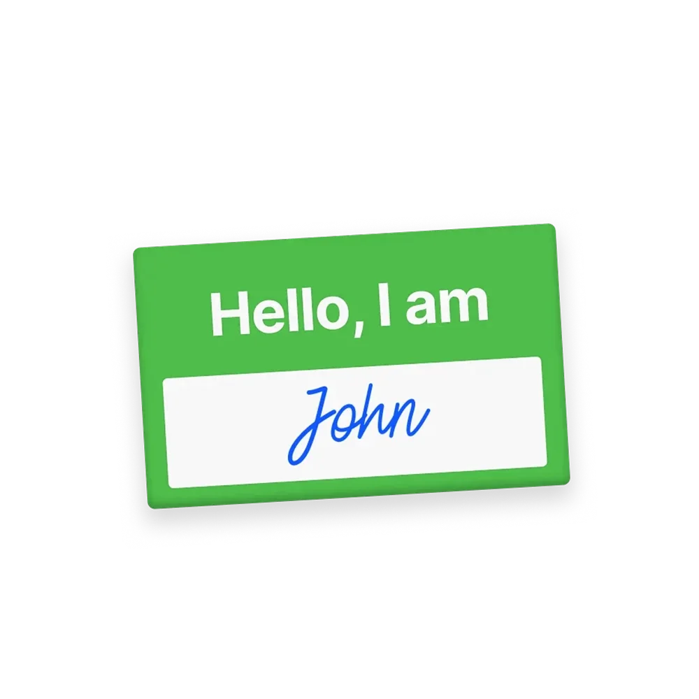 Name Sticker