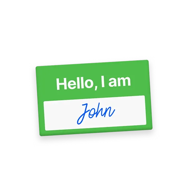 Name Stickers