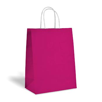 Pink Kraft bags color big icons