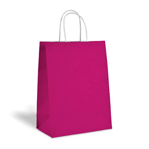 Pink Kraft bags color big icons