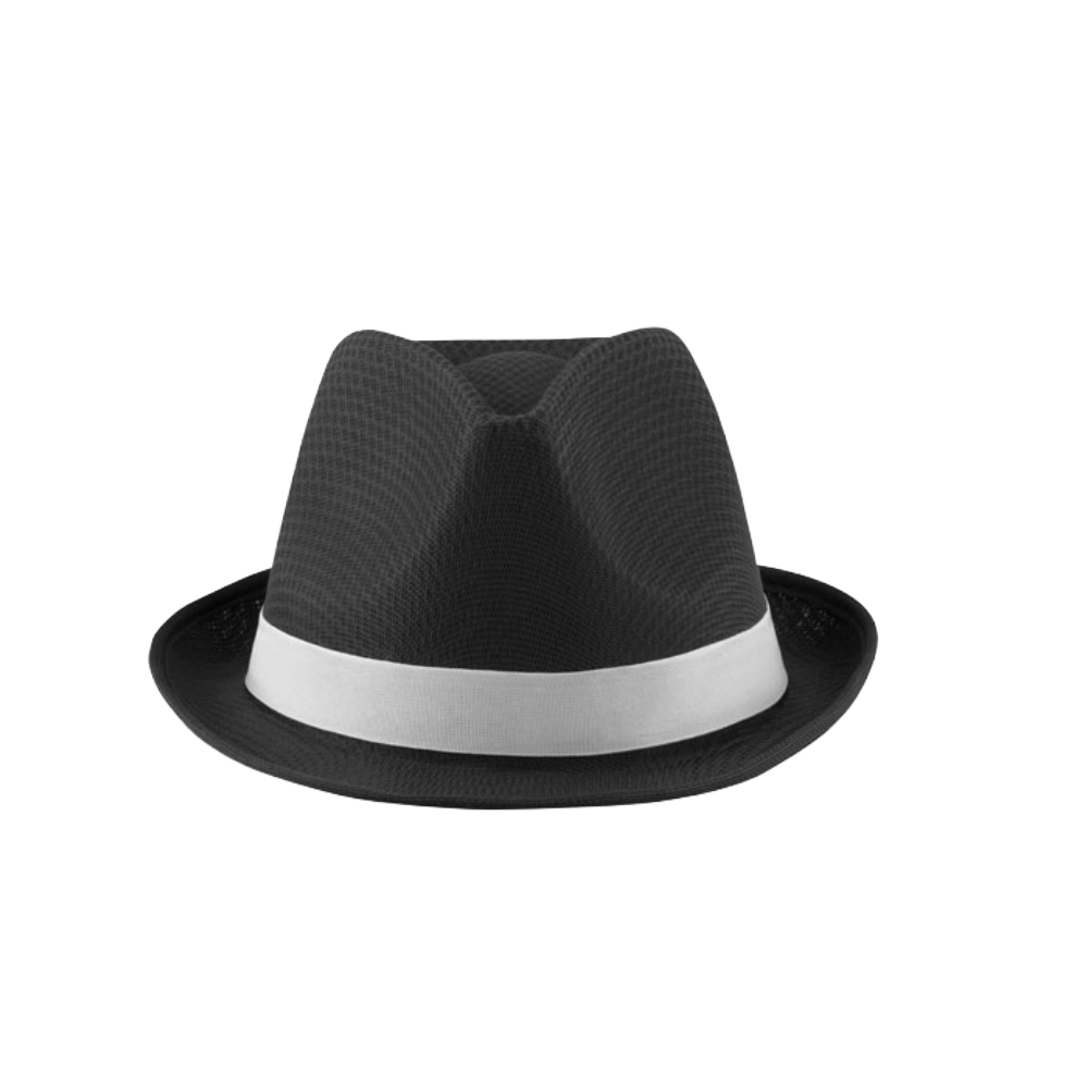 woogiecolouredpolyesterhat black