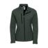 russellladiessoftshelljacket bottle green