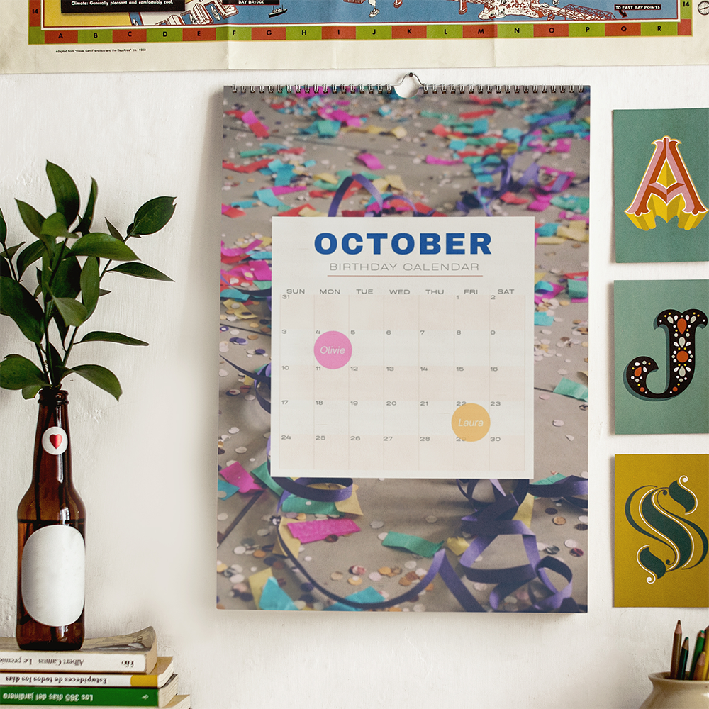 Wall calendars PDP5