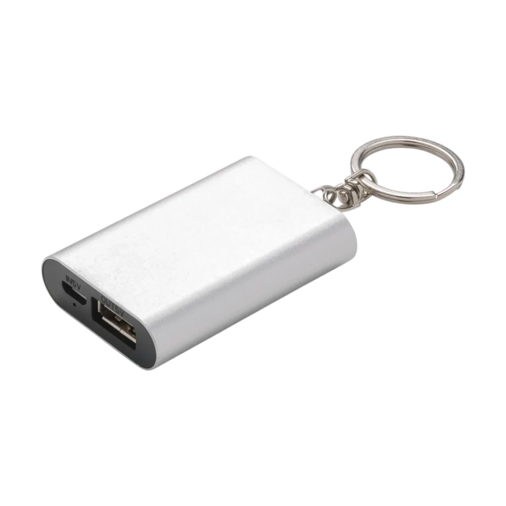 PDP - 1000mahkeychainpowerbank square #F8F8F8 background