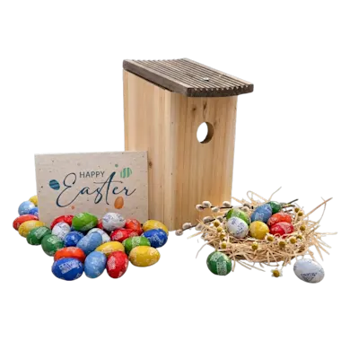 Ostern Vogelhaus mit Tony