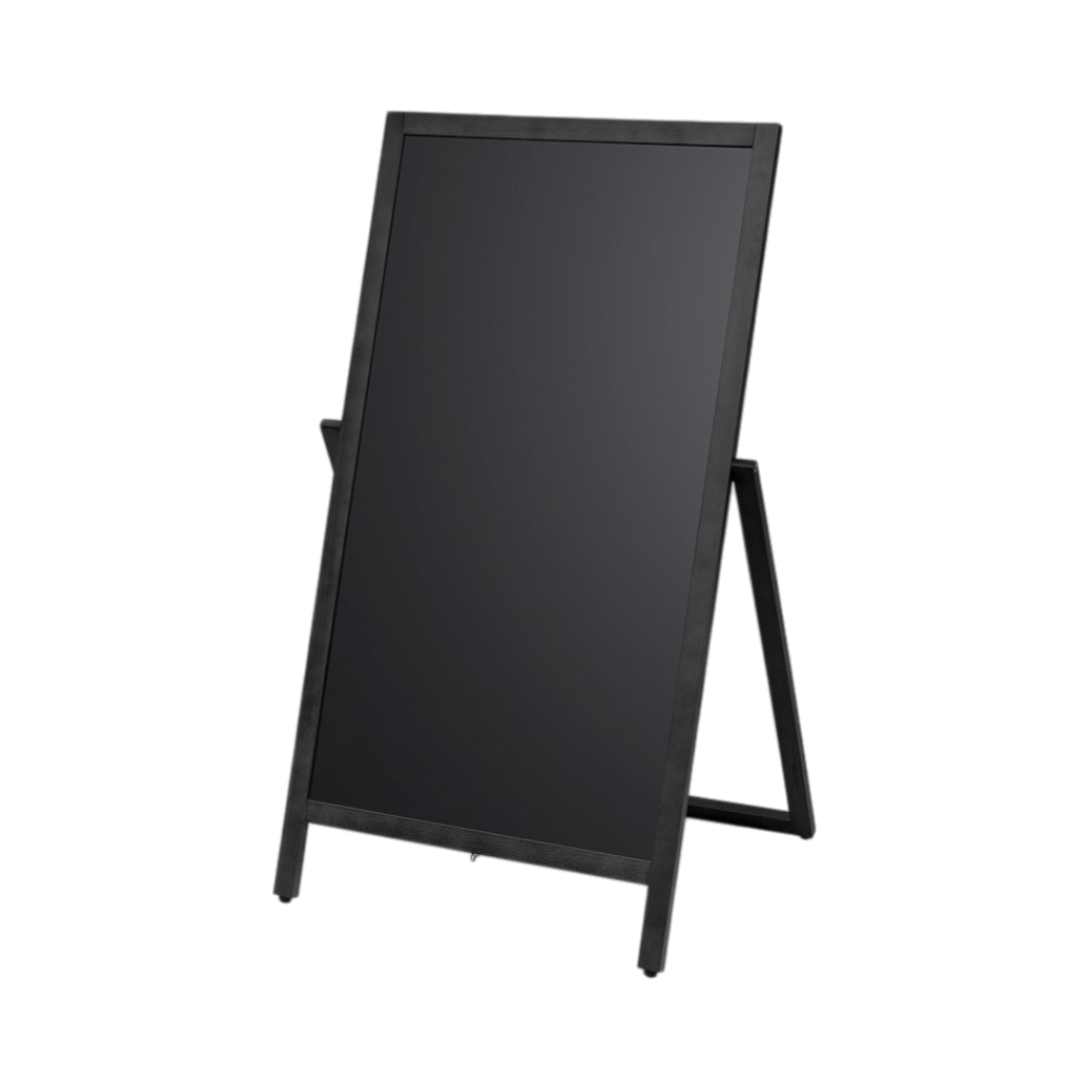 woodenchalkaboardflip - black colour icon