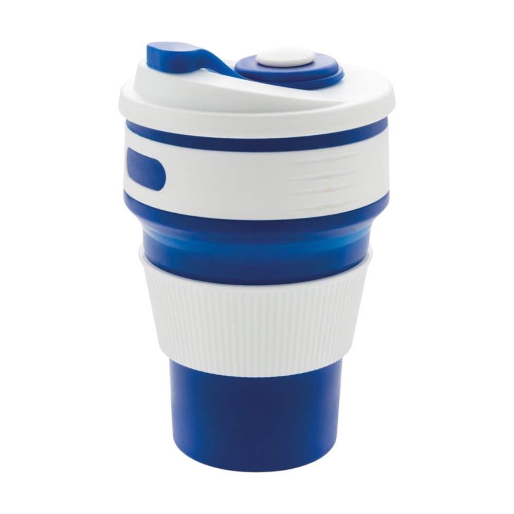 ICON - foldablesiliconecup blue