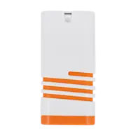 White And Orange