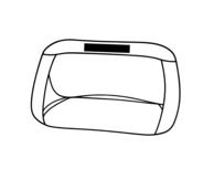 300 x 70 mm - In alto