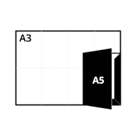 A4 folded to A5