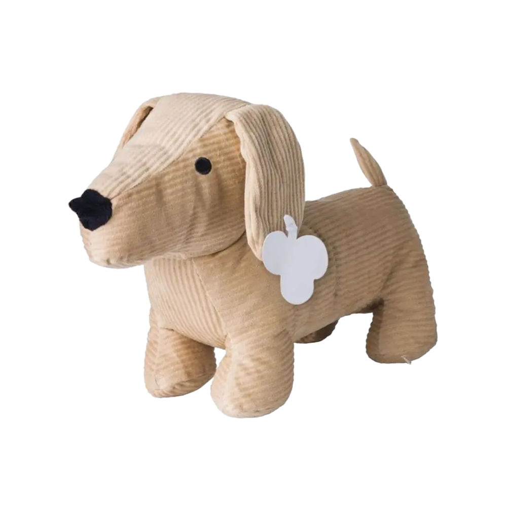 Plush Dog Toy Liza - three-quarter view