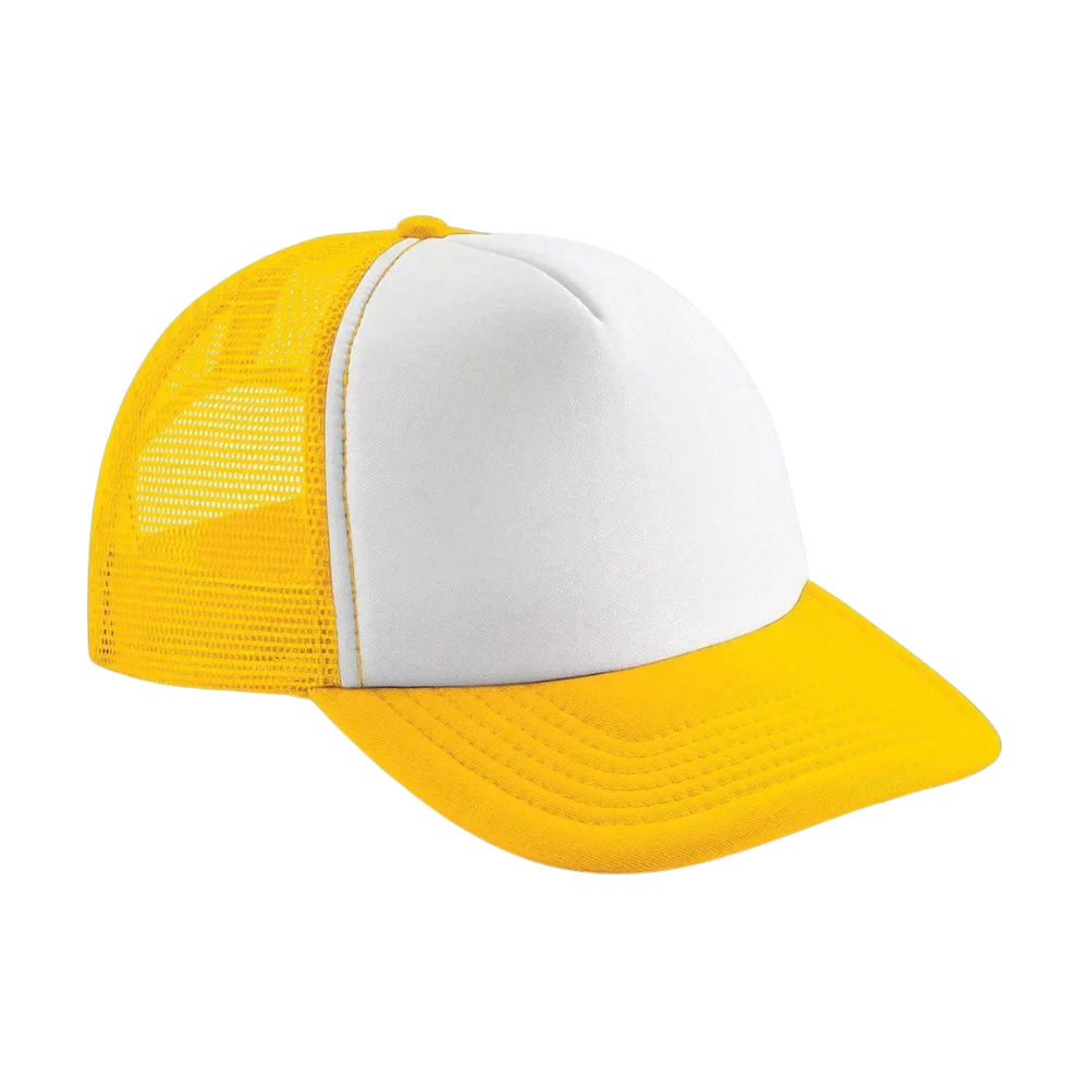 ICON - vintagesnapbacktrucker sunflower_white