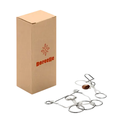 Set of 2 Metal Brain Teasers