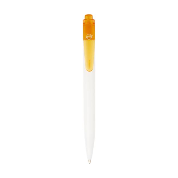 ICON - thalaasaoceanboundplasticballpointpenblackink transparent_orange_white