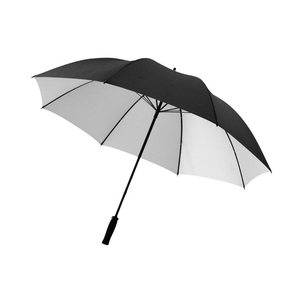 Yfke 30- golf umbrella with EVA handle black silver