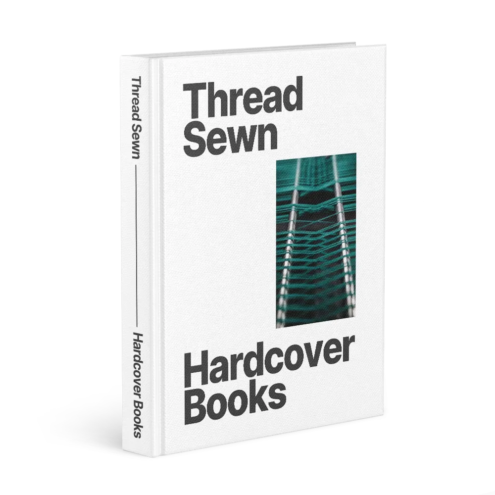 Thread Sewn Hardcover Books-catalog-image