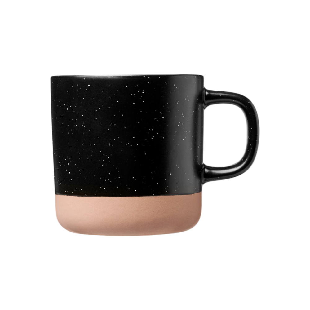 Pascal 360 ml ceramic mug colour icon black