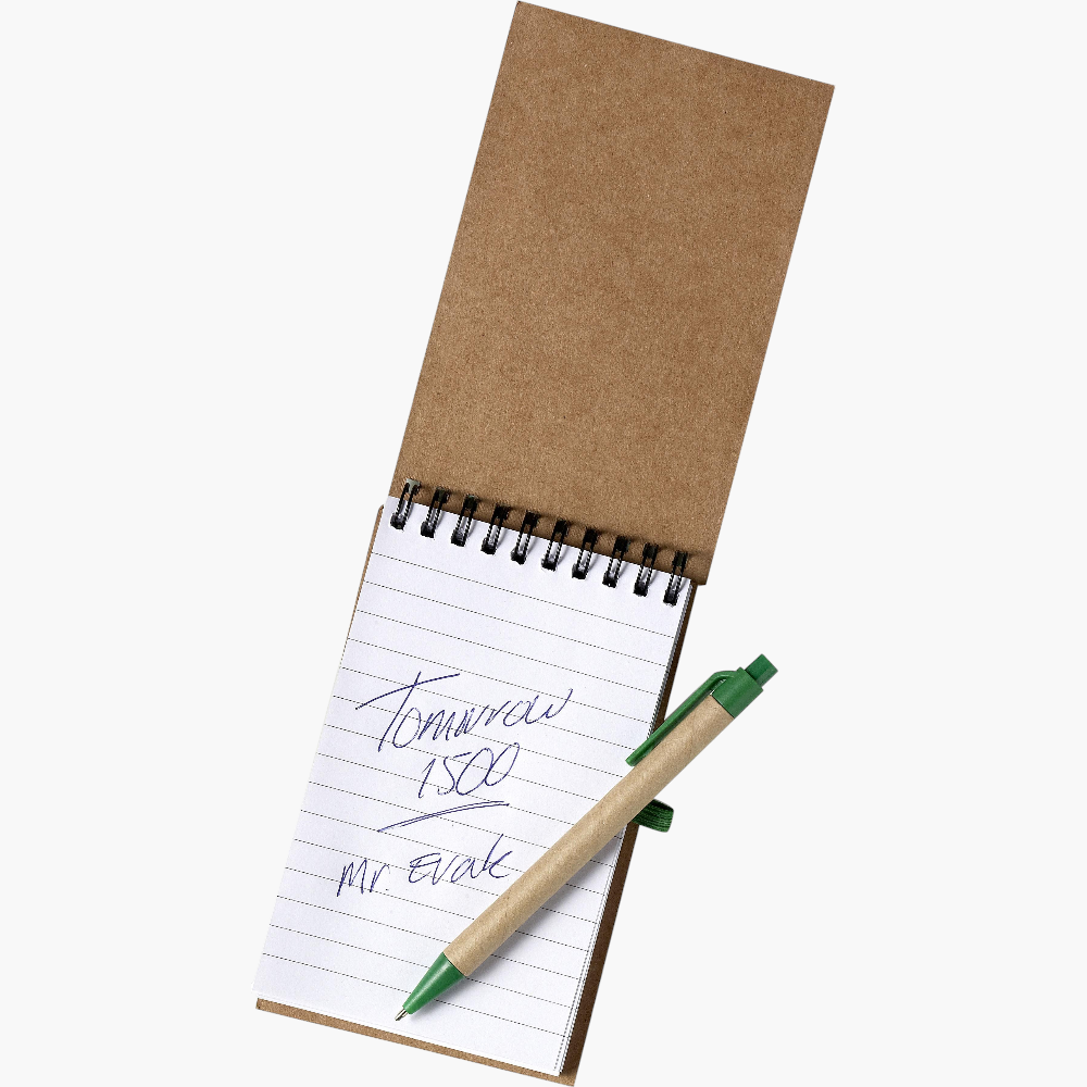 PDP - cardboardnotebookemory square #F8F8F8 background