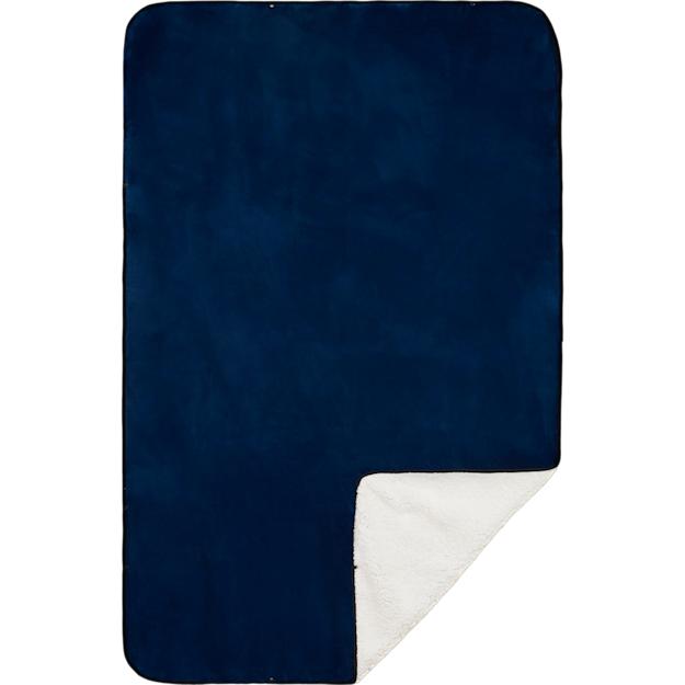 ICON - oversizedwearablewfhcozyfleeceblanket navy