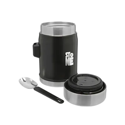 Portavivande Leggendario in Acciaio Inox Riciclato con Spork