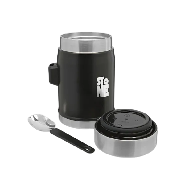 Portavivande Leggendario in Acciaio Inox Riciclato con Spork