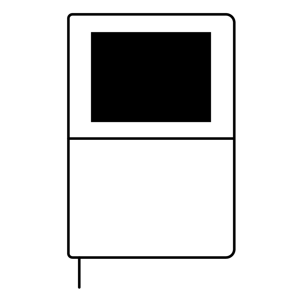 Above Pocket | 2H in x 4W in