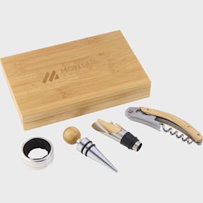 Bamboo Wine Gift Set
