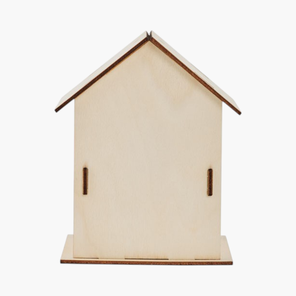 PDP - painthousediywoodenbirdhousekit square #F8F8F8 background