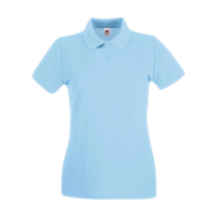 ICON - fruitoftheloomladyfitpremiumpolo sky_blue