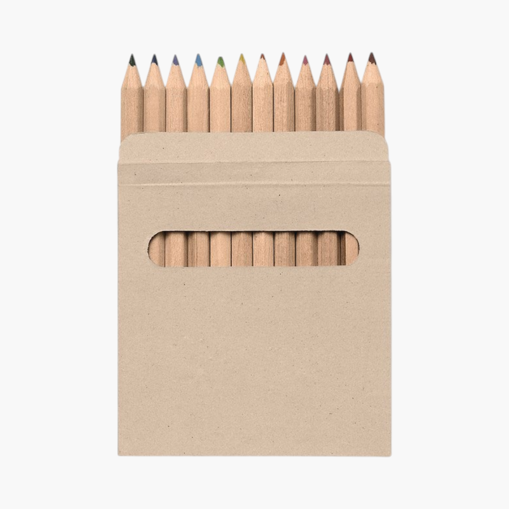 PDP - arcolor12colouredpencilsset square #F8F8F8 background