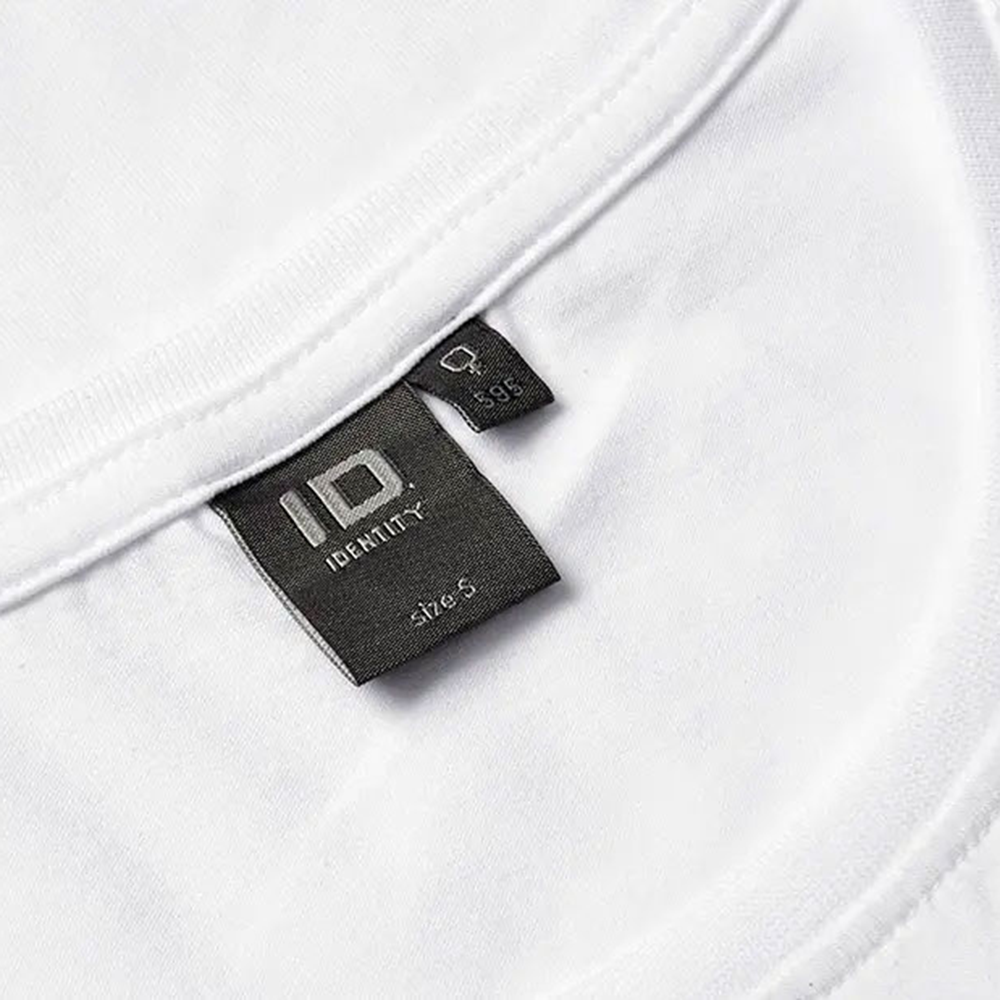 Stretch T-Shirt Comfort Women - neck label macro