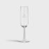 champagne glass standard
