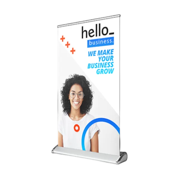 Mini roller banners