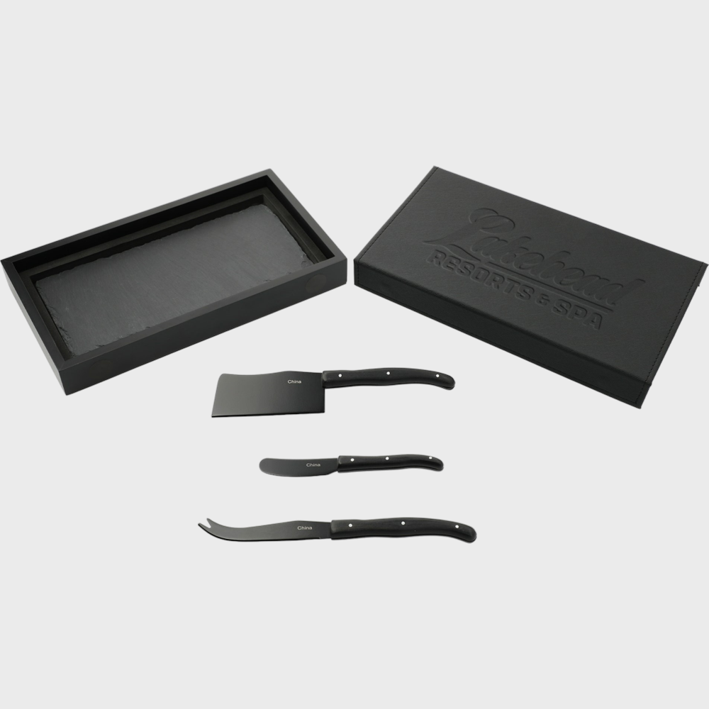 PDP - modenablackcheeseservingset square grey background