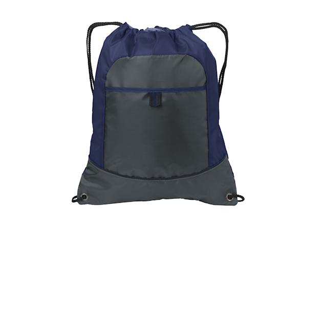 COLOR - portauthoritydrawstring - true navy deep smoke