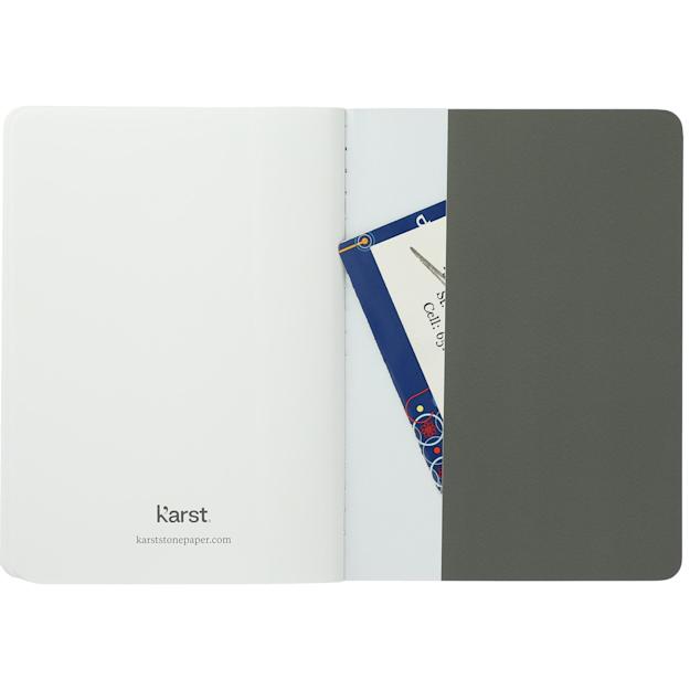 Recycled Pocket Stone Paper Notebook-4