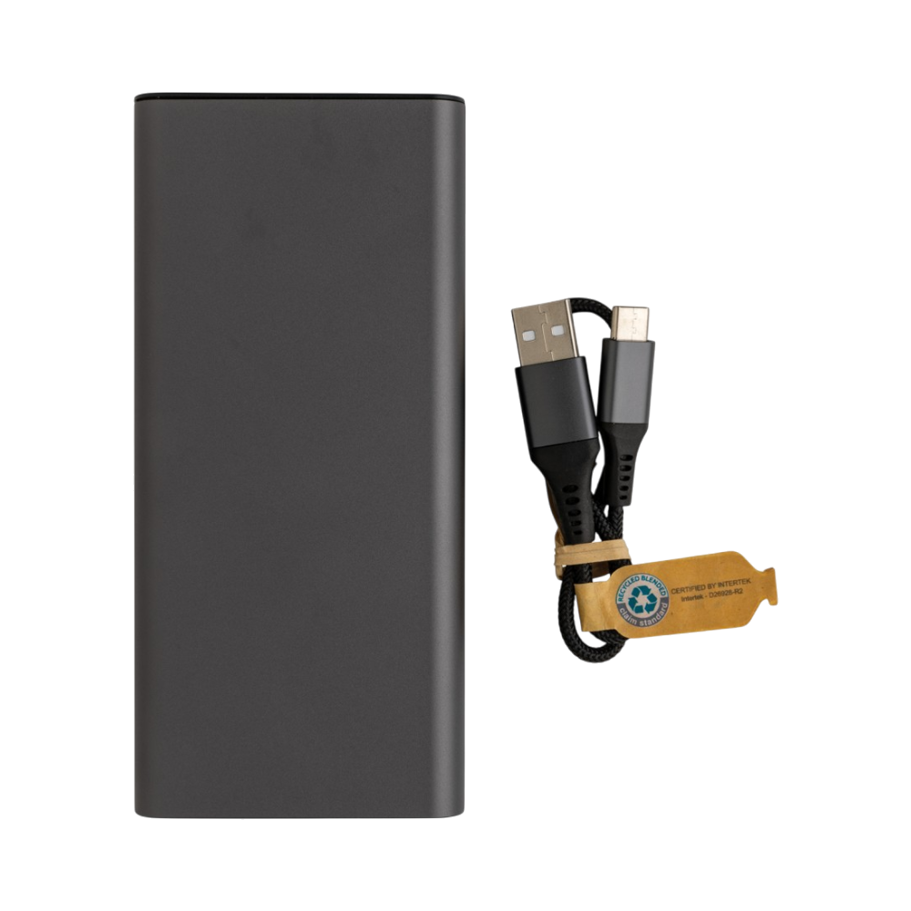 PDP - terrarcsrecycled20waluminiumpowerbank20000mah square #00000000 background
