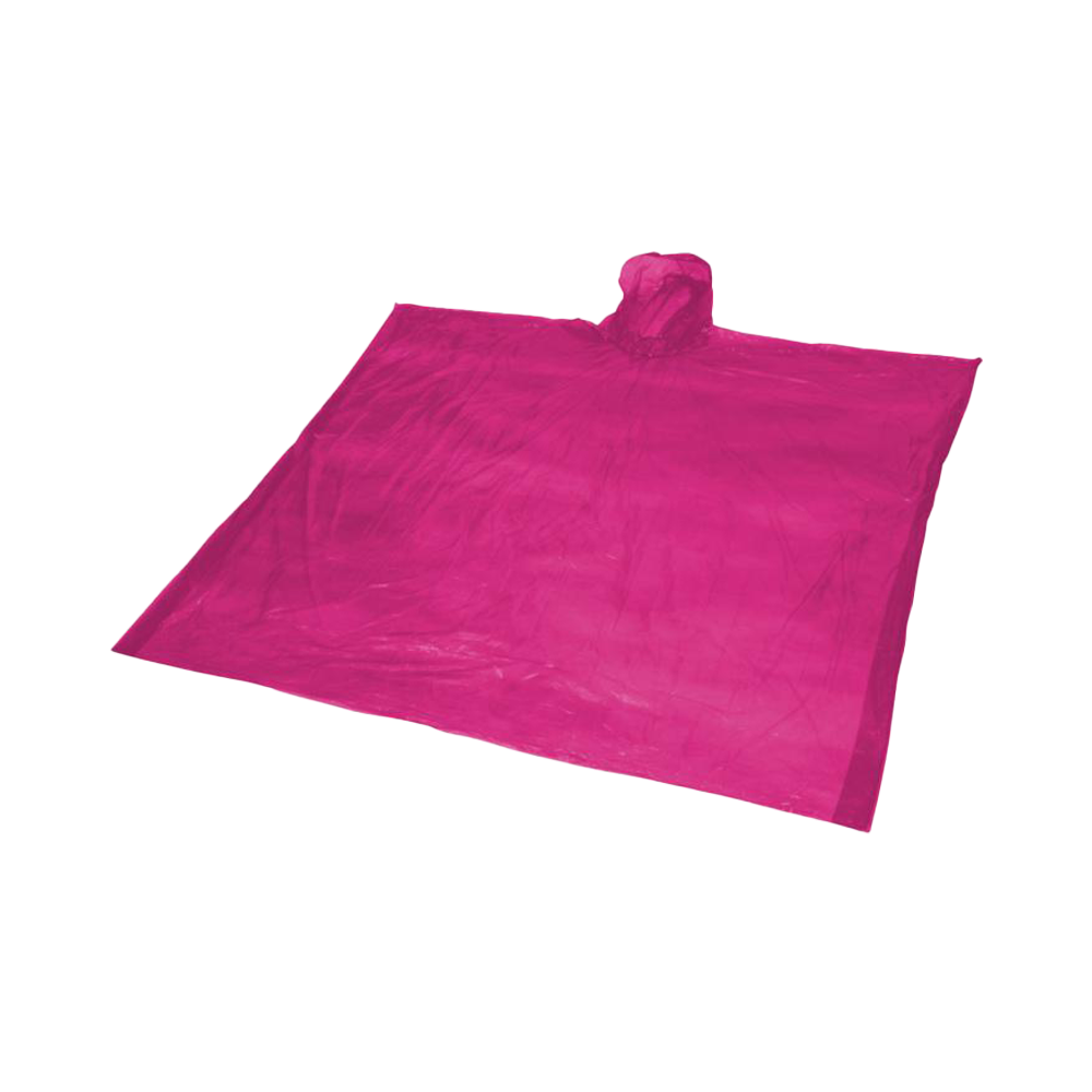 zivadisposablerainponcho pink