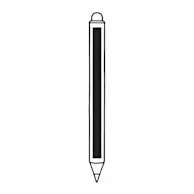 130 x 5 mm - A lato