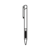 ICON monetarecycledaluminiumballpointpen 25x6