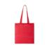 Carolina 100 gsm cotton tote bag 7L red