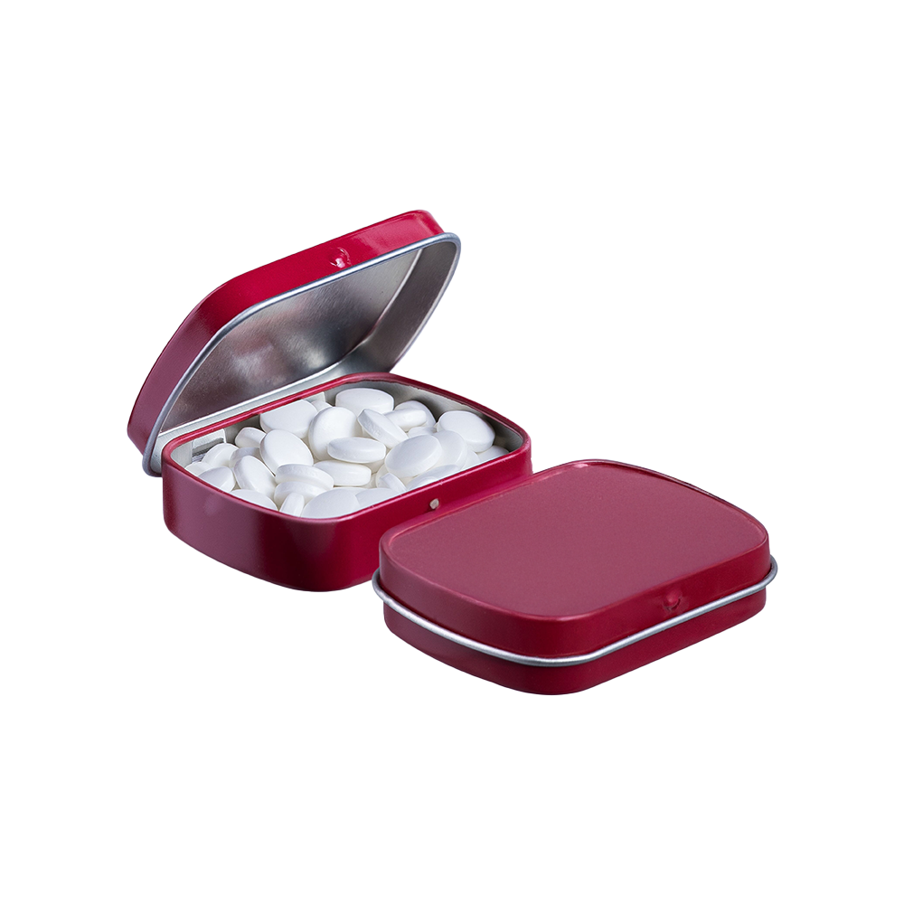 minihingedtin WINE RED