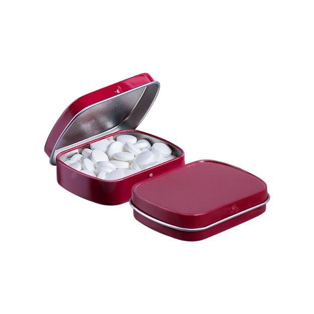 minihingedtin WINE RED
