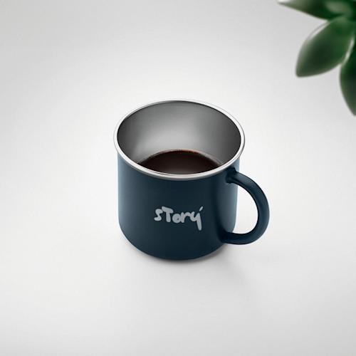 cariburecycledstainlesssteelmug setting1