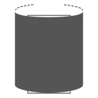 422 x 207 mm - Sleeve