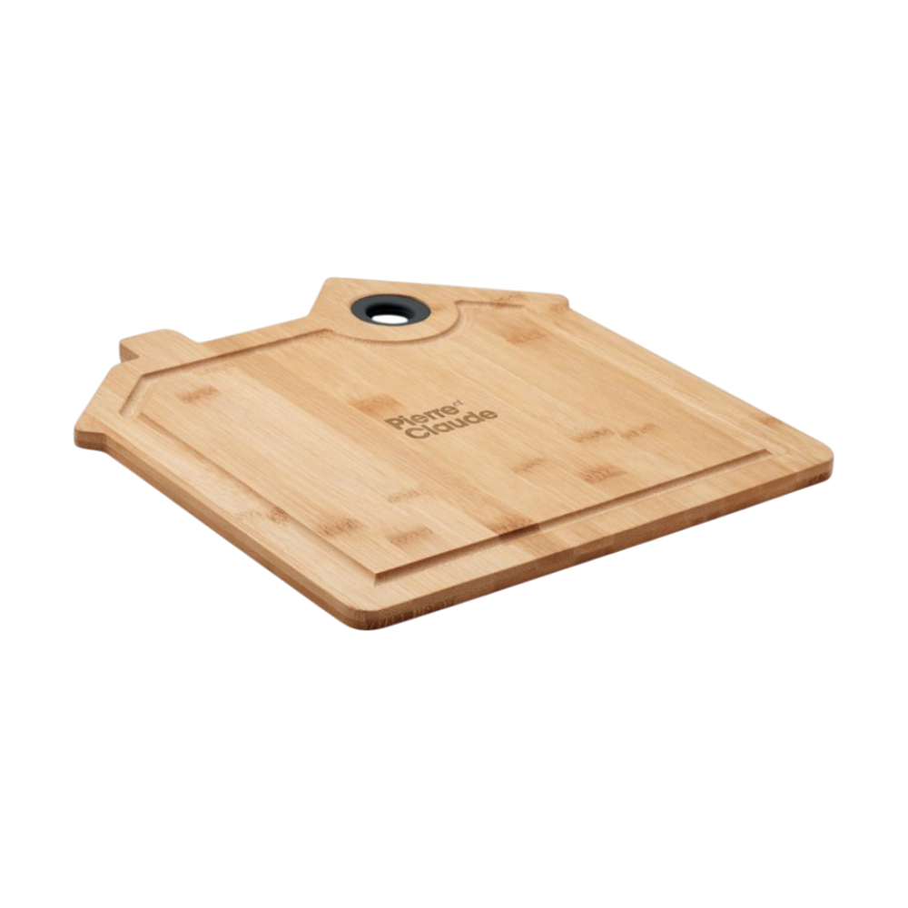 Tagliere a Forma di Casa in Bambù RUMAT